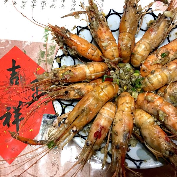 【椒鹽泰國蝦】 : 徐婉珍一起做