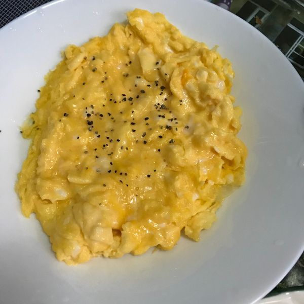 西式炒蛋 : 祥祥一起做