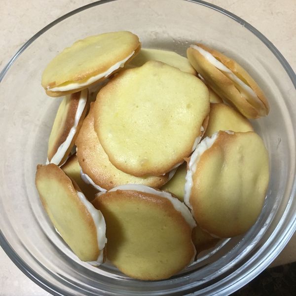 《應景情人節》白色戀人巧克力餅乾：賴月月 一起做