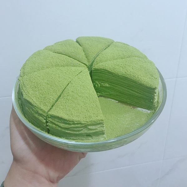 好像很厲害的抹茶千層蛋糕❤ : Rung Yau一起做