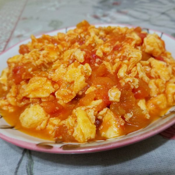便當菜：蕃茄炒蛋(不加太白粉勾芡) : Patricia Liu一起做