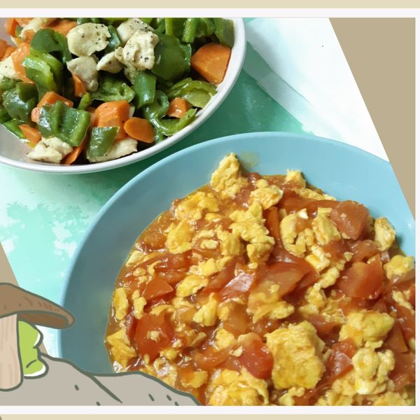 【番茄滑蛋】小孩愛上它的兩個秘訣：Pei Pei 吳 一起做