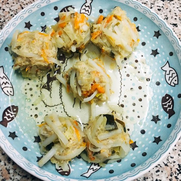 寶寶副食品 洋蔥馬鈴薯豬肉丸 : イ憂一起做