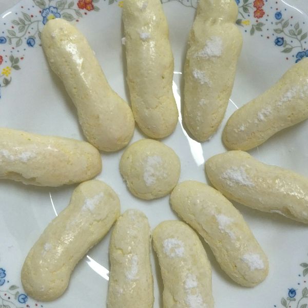 手指餅乾零失敗-分蛋式做法 : 大米一起做