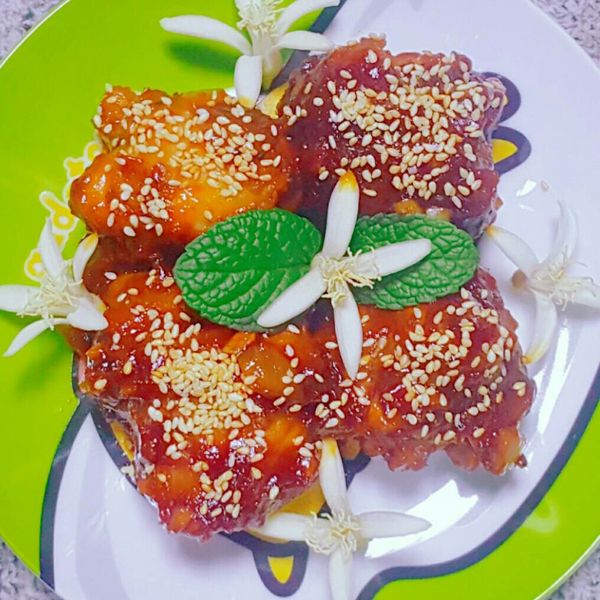 韓式炸雞【半煎炸版】亨式蕃茄醬 : 林鶯鶯一起做