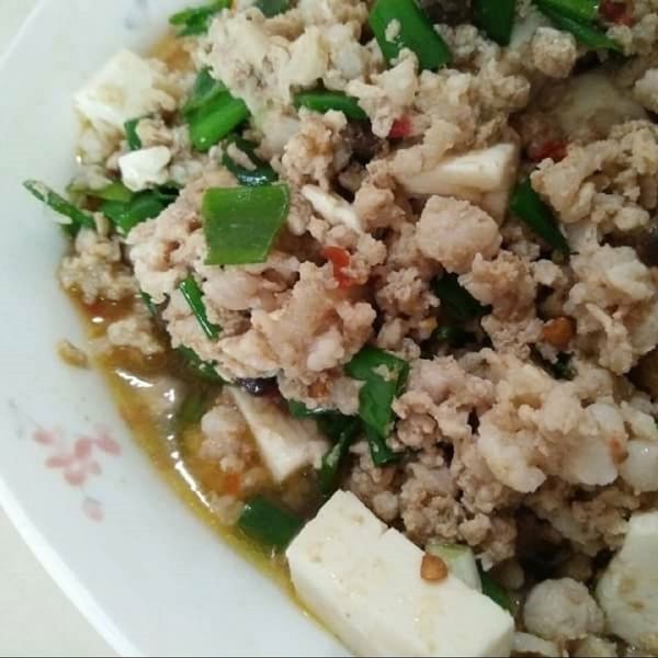 麻婆豆腐 : 豆豆一起做