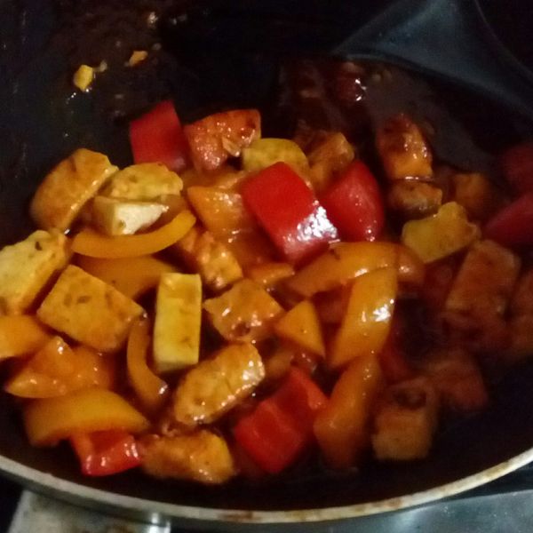 糖醋鮭魚燒 : ping一起做