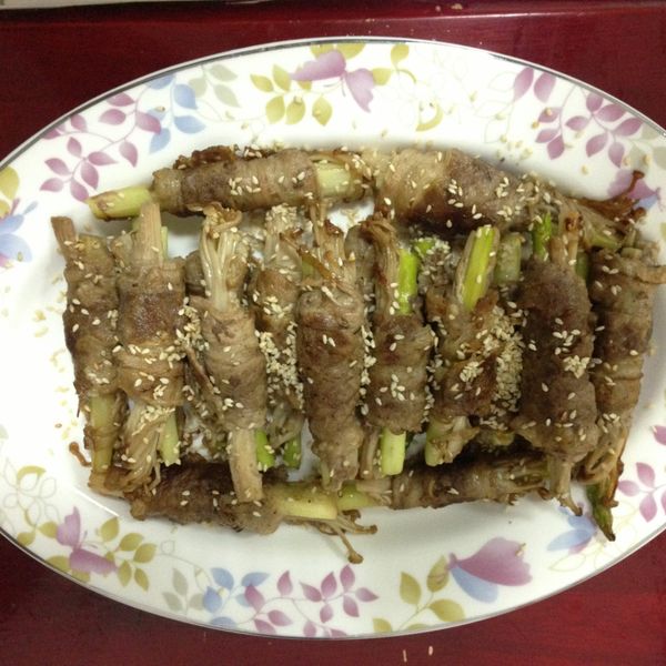 【父親料理】Olivia♥金針菇牛肉捲─淬釀 爸爸廚房 : Cherry Liu一起做