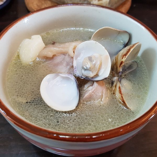 蒜味蛤蜊鮮雞湯 : Hui Yun Zhang一起做