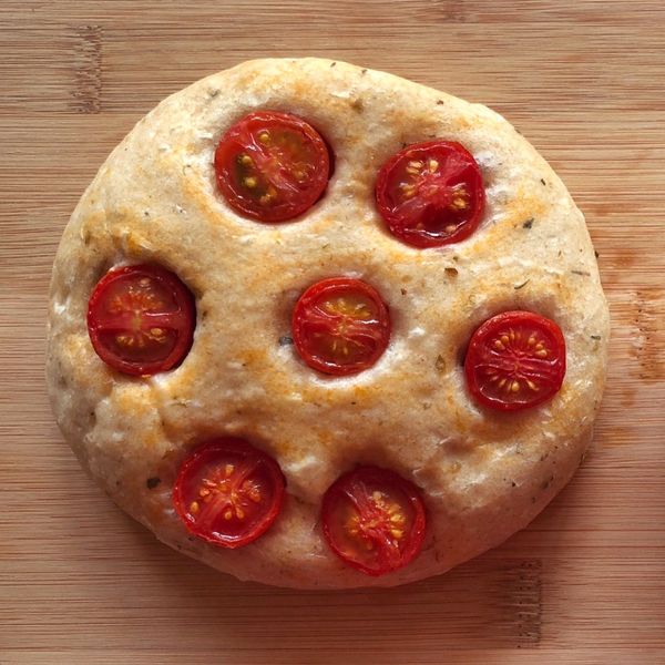 東販小食堂：基本的佛卡夏麵包 : 凡凡一起做