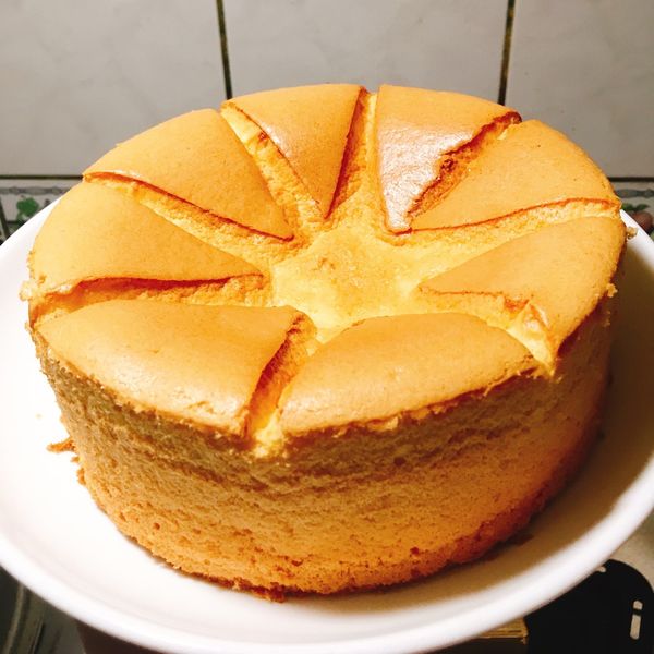 原味戚風蛋糕 : Zoe一起做