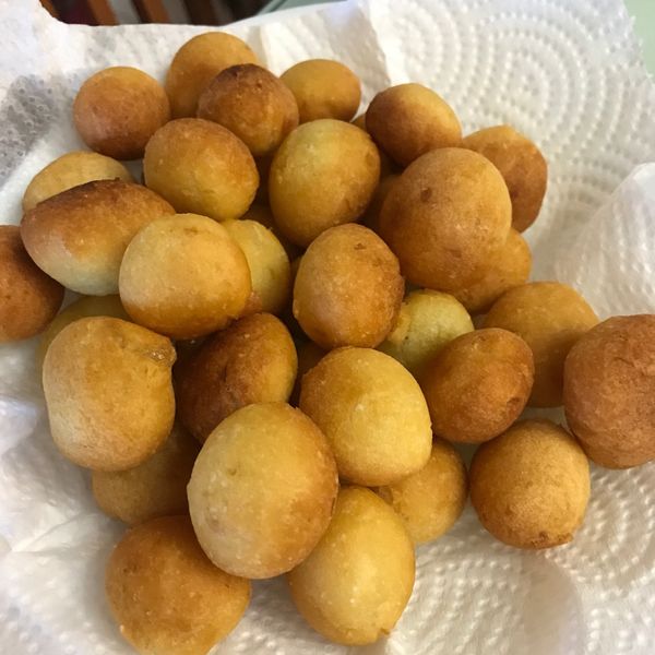 香酥空心地瓜球 : Lin一起做