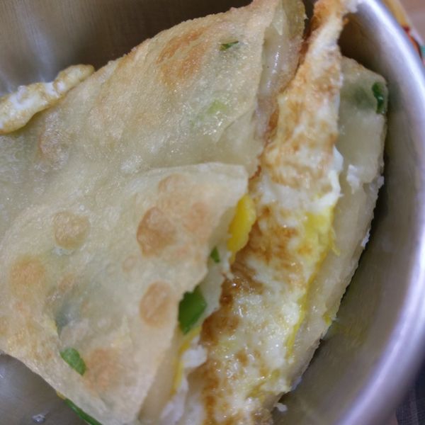 超簡單的-炸蛋蔥油餅 : 李珞歆一起做