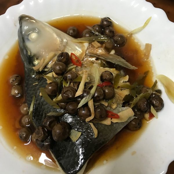香蒸破布子虱目魚肚:Erica 一起做
