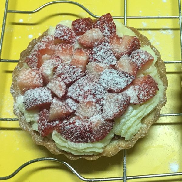 草莓乳酪塔：琪寶 一起做