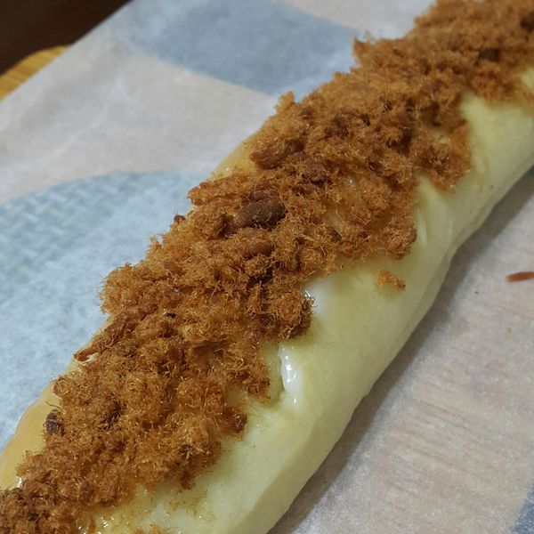 肉鬆麵包 (麵包機105T) : 黃麗青一起做