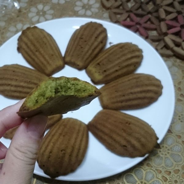 蜂蜜瑪德蓮-原味.可可.抹茶 : Hola  Lee一起做