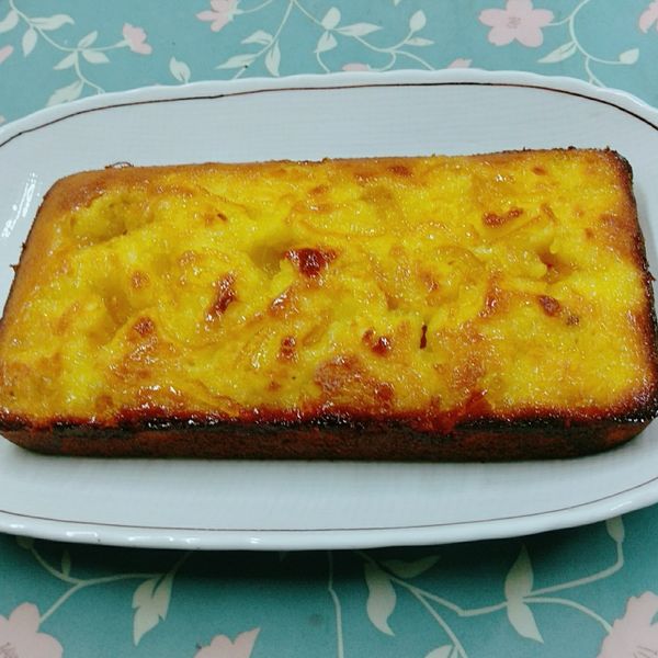 蜂蜜柚子磅蛋糕：阿Q 一起做