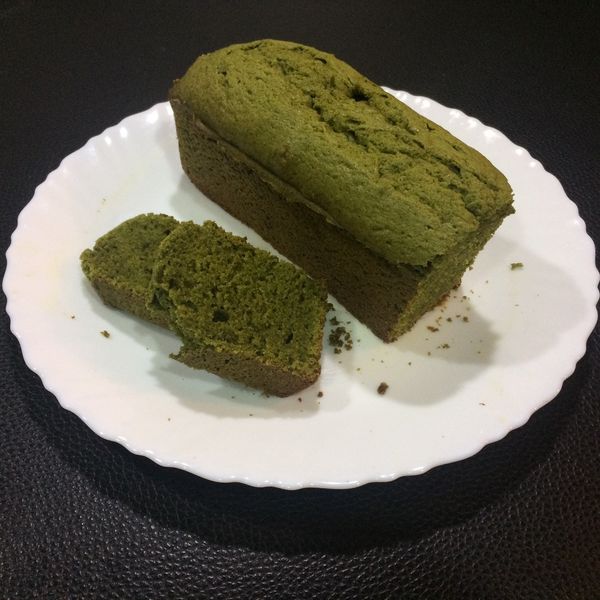 純粹抹茶磅蛋糕（減糖） : Kimberly一起做