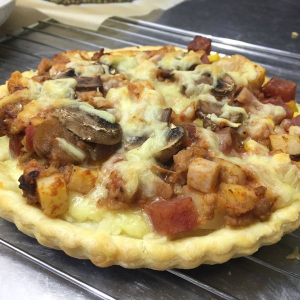 法式波菜鮭魚鹹派-手繪食譜 : Jing-Wen Yu一起做