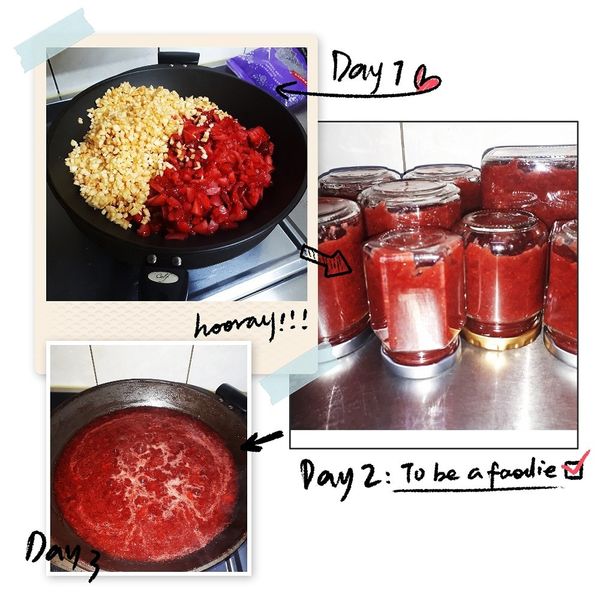 自製草莓果醬 : 王沛晴一起做