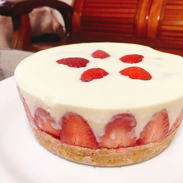 草莓生乳酪蛋糕 : Sylvia一起做
