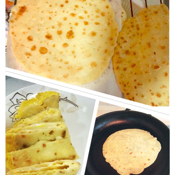 自製蛋餅皮 : yuyu06一起做