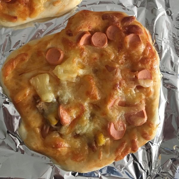 自製手工比薩 雞肉菇菇PIZZA : 陳莉儀一起做