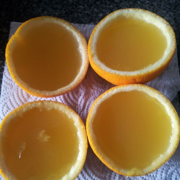 簡單指數100%の柳橙果皮凍：Candy Leung 一起做