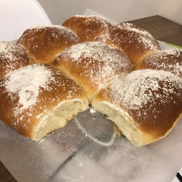 超鬆軟煉乳餐包 : Chia-Yu Sun一起做