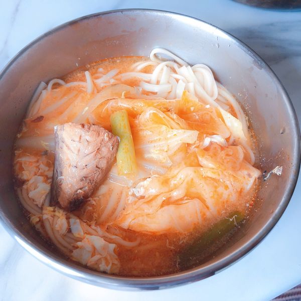 罐頭美食 - 蕃茄鯖魚麵:Joanne 一起做