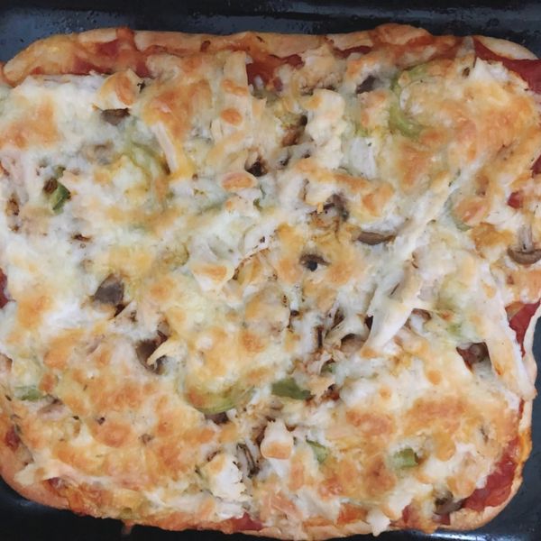 手工披薩餅皮 : 許文文一起做