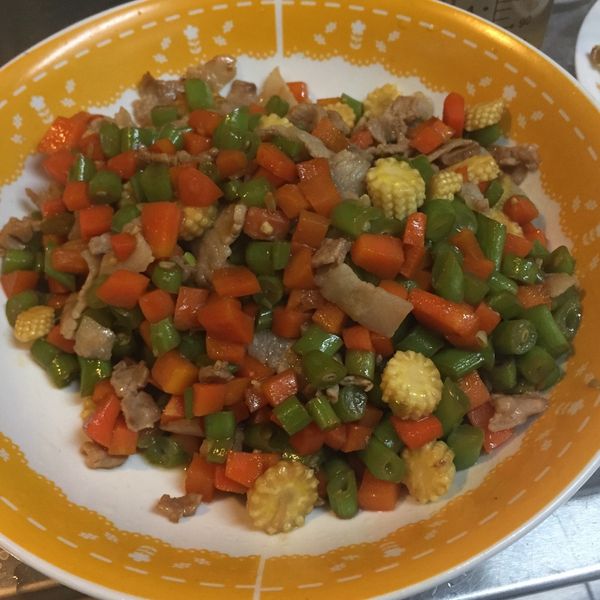 四季豆肉末 : 味覺尚宮一起做