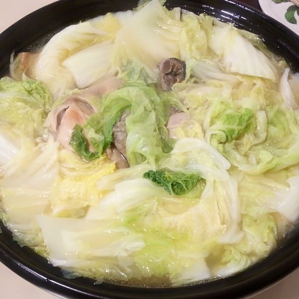 白菜燉金華火腿雞湯 : Joy一起做