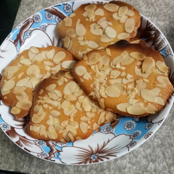 杏仁瓦片酥 : 陳貞一起做