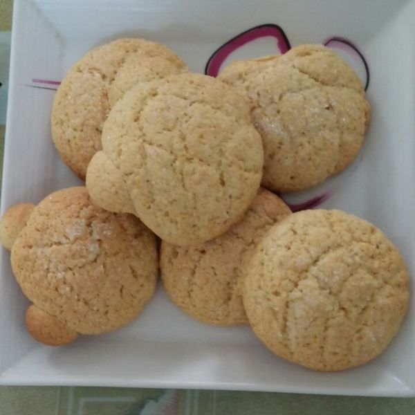 用鬆餅粉烤"迷你波蘿麵包餅乾"!! : 林詩慈一起做