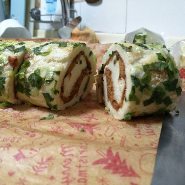 肉鬆麵包卷:Samantha 一起做