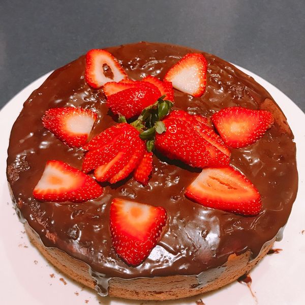 燙麵Q潤巧克力戚風 : Rita Lin一起做