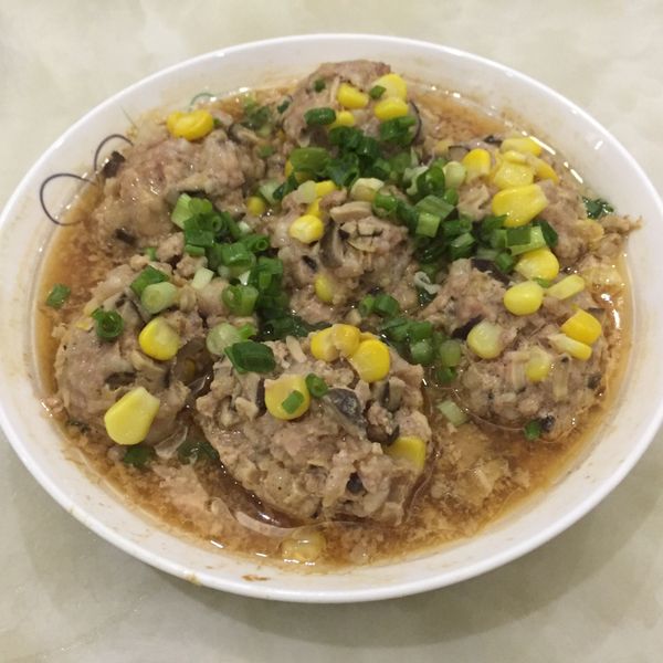 玉米肉丸子(電鍋版)：77💱SEVEN
 一起做