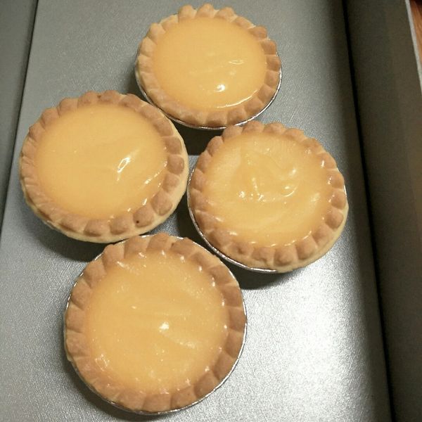 法式檸檬塔：安安 一起做