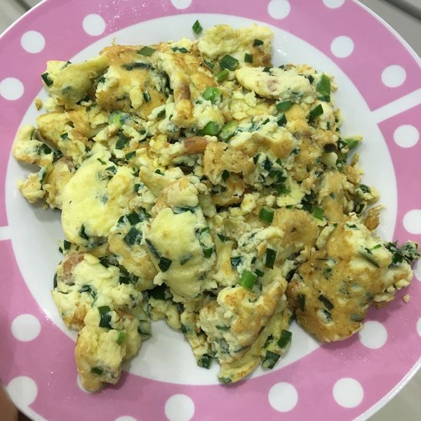 豆渣炒蛋....利用做豆漿之豆渣....：職婦櫥窗 一起做