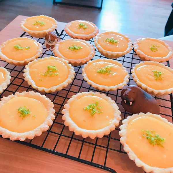 法式檸檬塔：阿肉 一起做