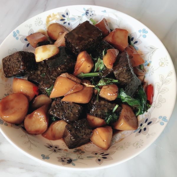 \\必學熱炒-三杯滷米血杏鮑菇//：Joanne 一起做