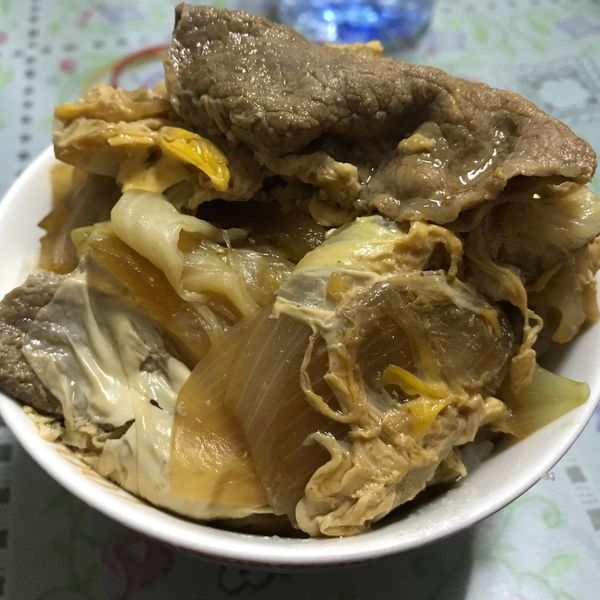 牛丼飯。洋蔥炒牛肉! : 夯媽的煮婦日常一起做
