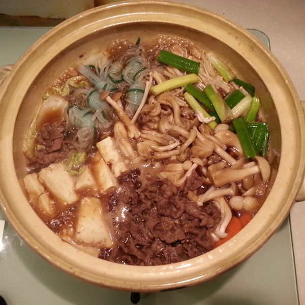 Celine's Kitchen 壽喜燒(すき焼き):Sue Liu 一起做