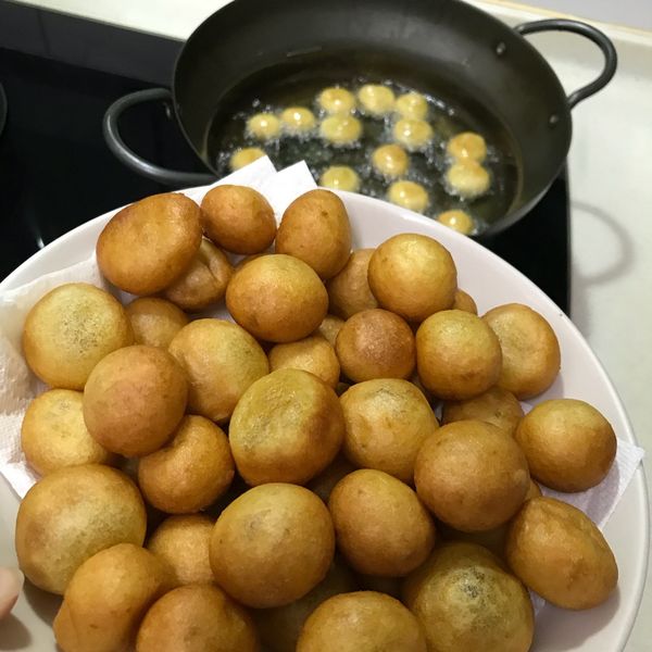 🍠香~Q~酥~脆~地瓜球🍠：Ya-rou Chen 一起做