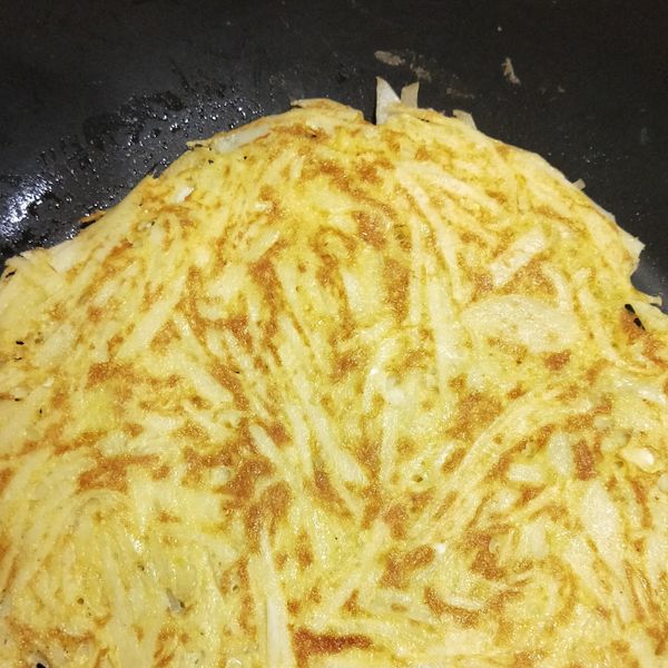 蛋香馬鈴薯餅 : wt一起做