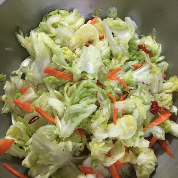 原來如此簡單做的『台式泡菜』。：阿潘潘 一起做