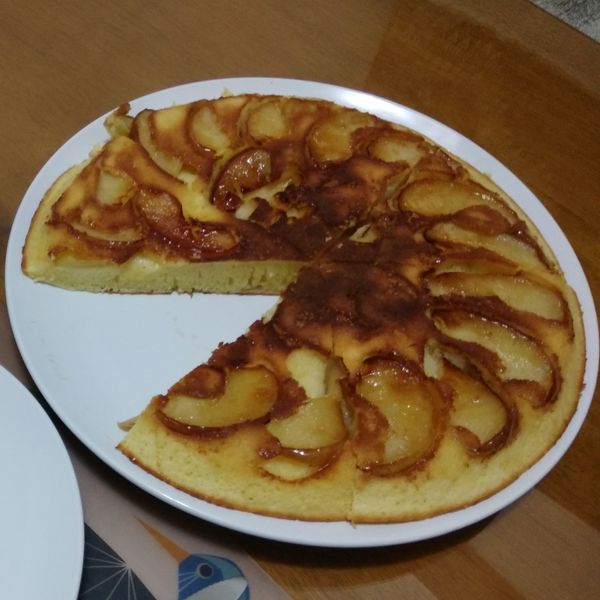 蘋果鬆餅 ~平底鍋+鬆餅粉輕鬆完成~：林佳慧 一起做