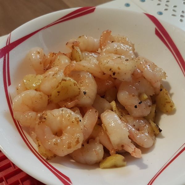 西班牙橄欖油香蒜蝦：Alicia Hung 一起做